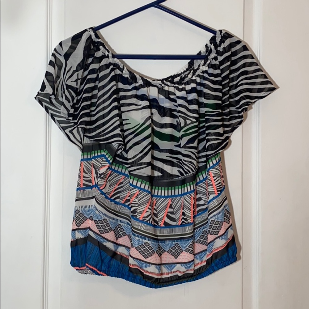 Express Off The Shoulder Top